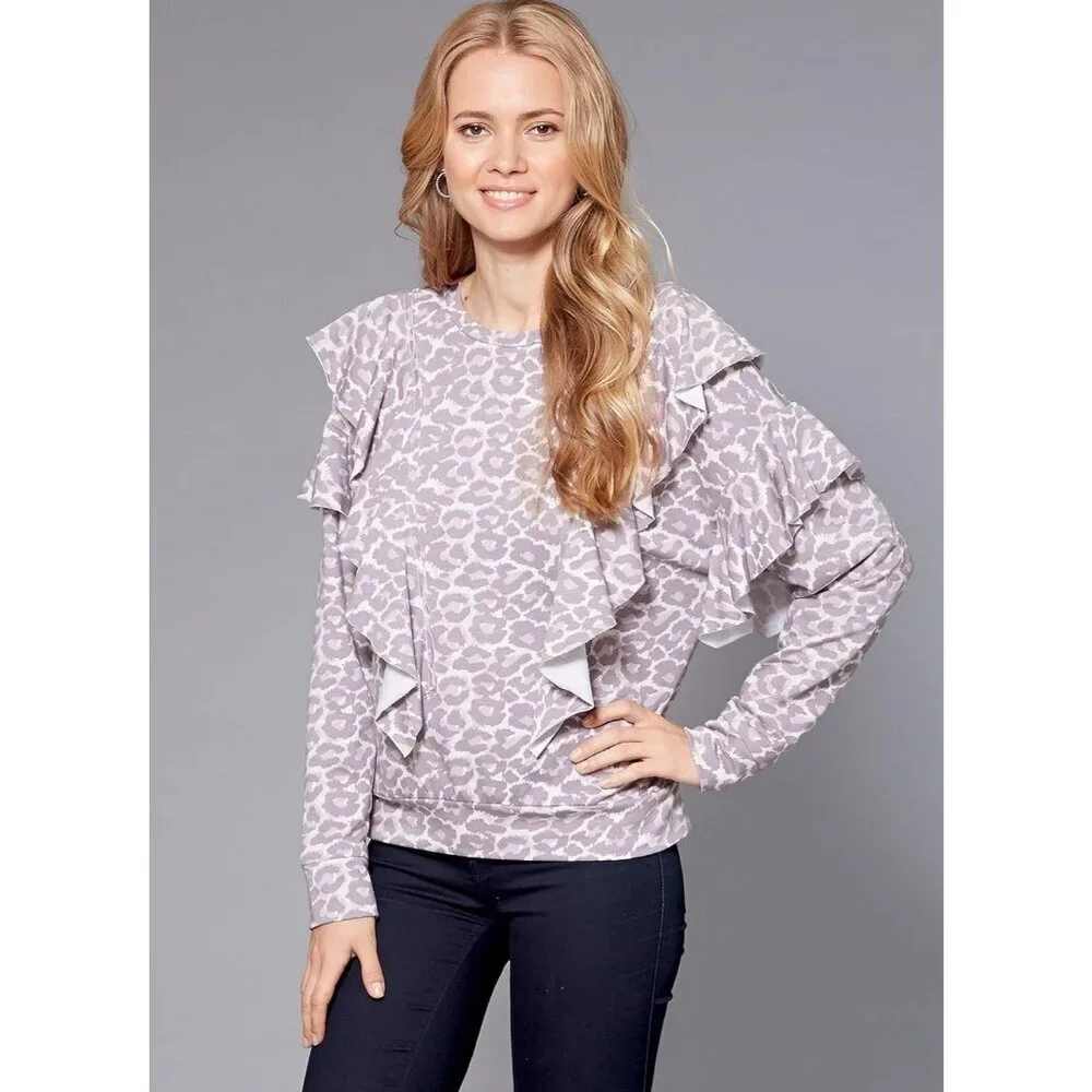 McCalls Sewing Pattern M7688  Top Shirt‎ Tunic Knits Misses Size XS-MED